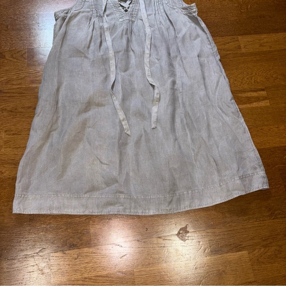Artisan NY 100% Linen Sleeveless Lace-Up Dress | Size M - Picture 5 of 8